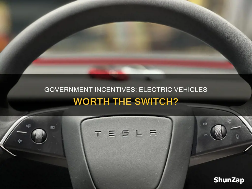 is the government incentivising for purchasing a electric vehicle