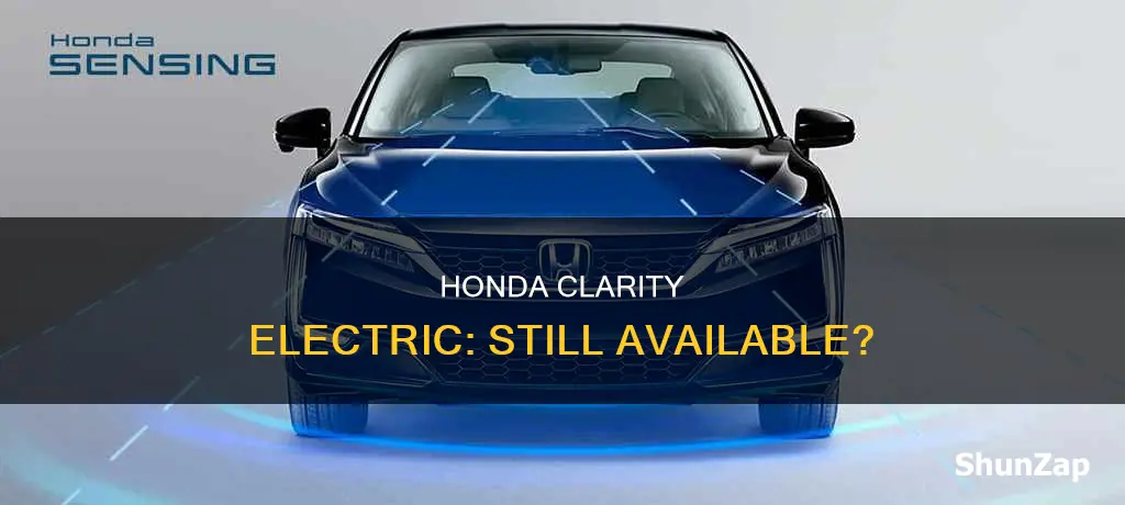 is the honda clarity electric still available