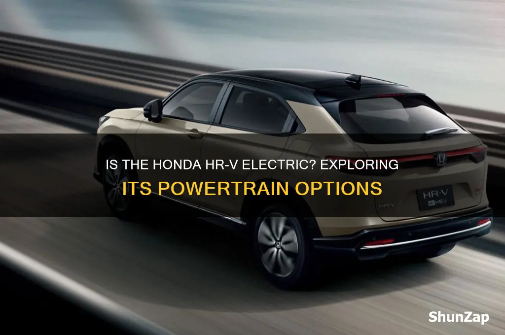 is the honda hrv an electric car