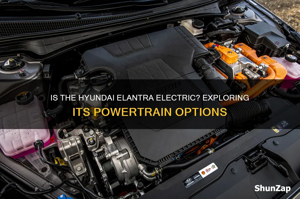 is the hyundai elantra an electric car