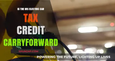 IRS Electric Car Tax Credit Carryforward: What You Need to Know
