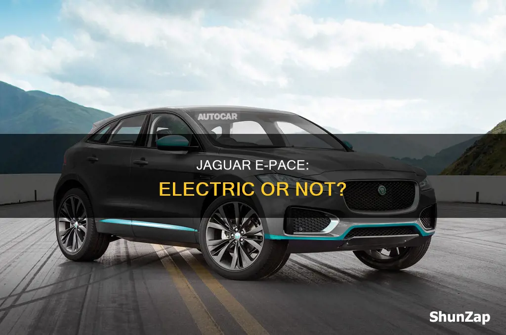 is the jaguar e pace fully electric