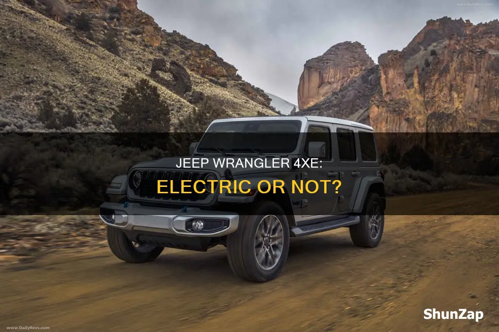 is the jeep wrangler 4xe fully electric