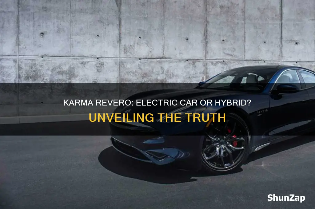 is the karma revero an electric car