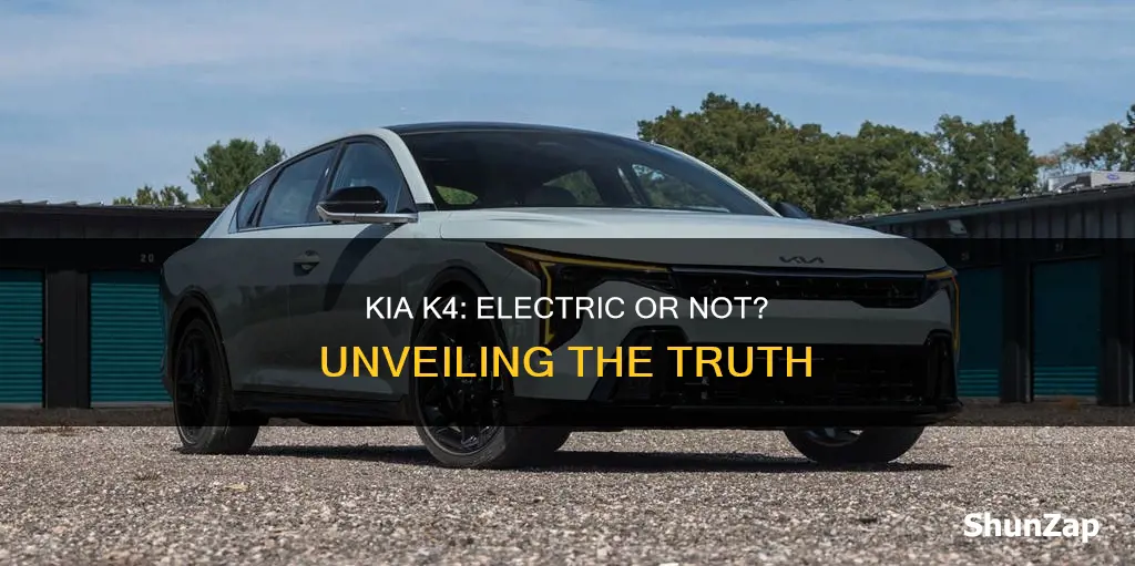 is the kia k4 an electric vehicle