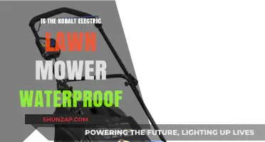 Kobalt Electric Lawn Mower: Waterproof or Not?