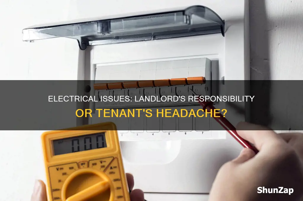 is the landlord responsible for electrical problems
