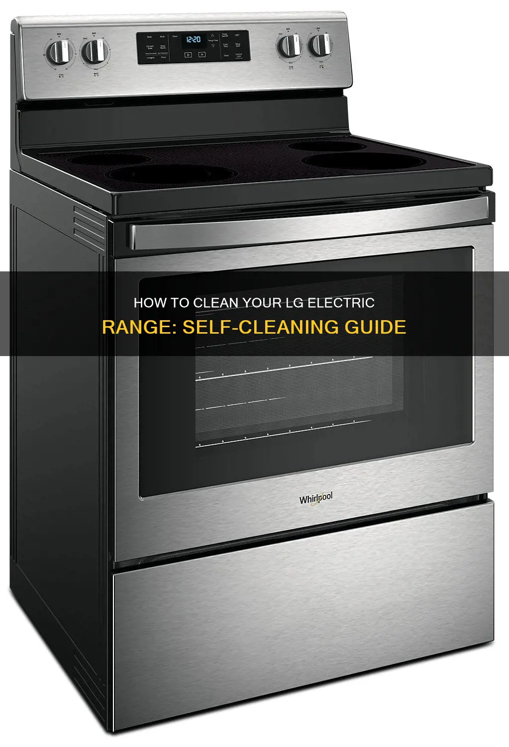 is the lg electric range self cleaning