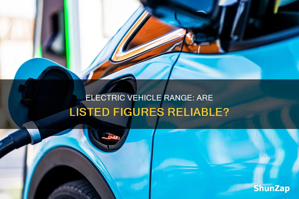 is the listed range to electric vehicles accurate