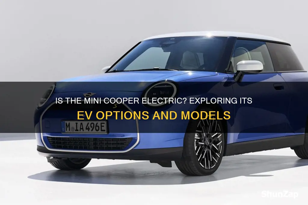 is the mini cooper an electric car