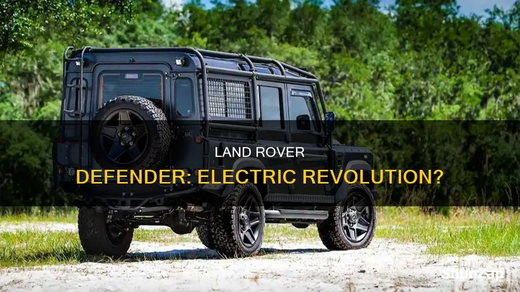 is the new land rover defender electric
