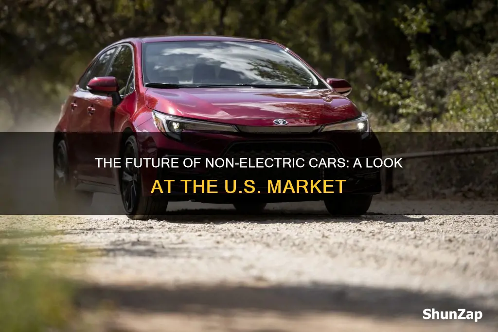 is the percentage of non electric vehicles in united states