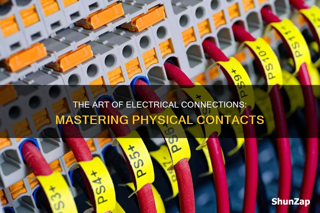 is the physical connection of electrical componets