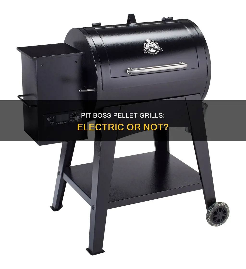 is the pit boss pellet grill electric