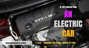 Is the Pontiac Vibe Electric? Unveiling Its Power Source
