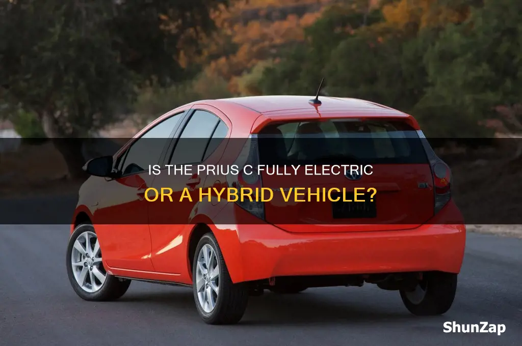 is the prius c an electric car