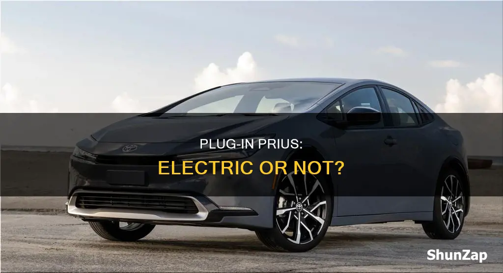 is the prius plug in all electric