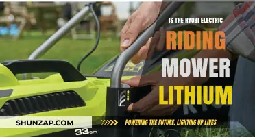 Ryobi's Electric Riding Mower: Lithium Powerhouse?