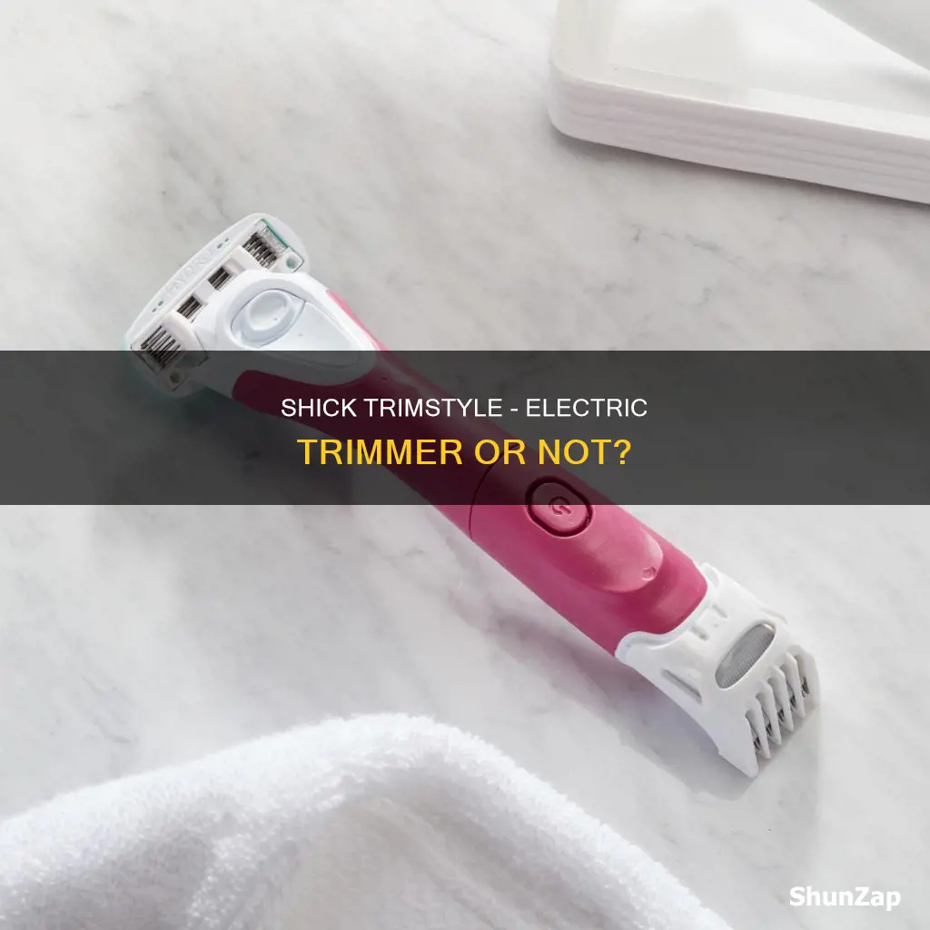 is the shick trimstyle an electric trimmee