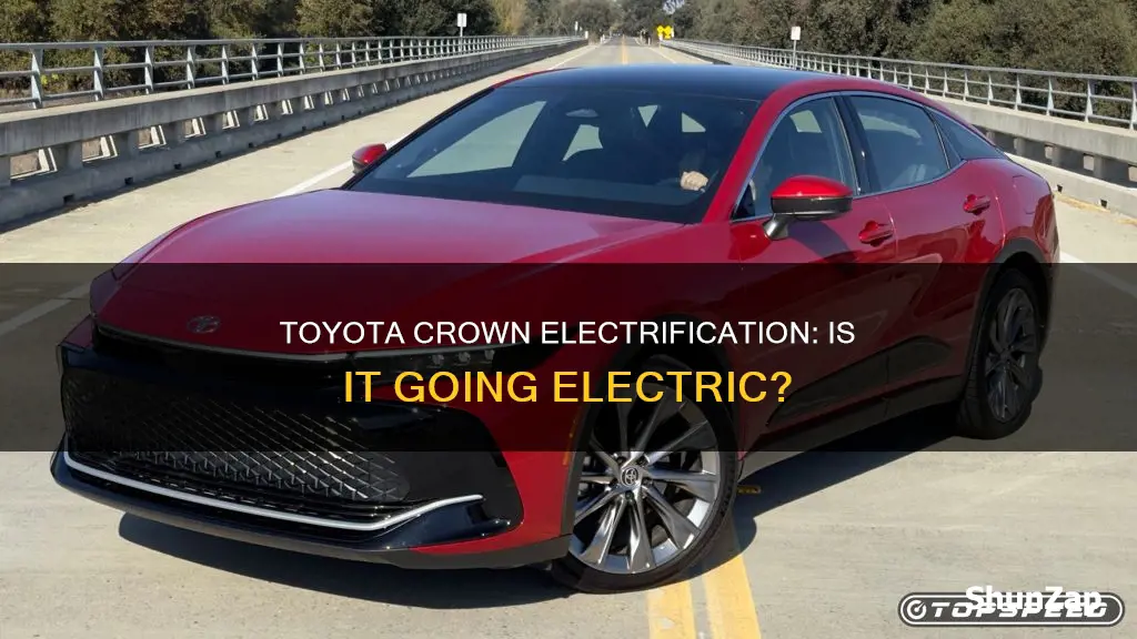 is the toyota crown an electric vehicle