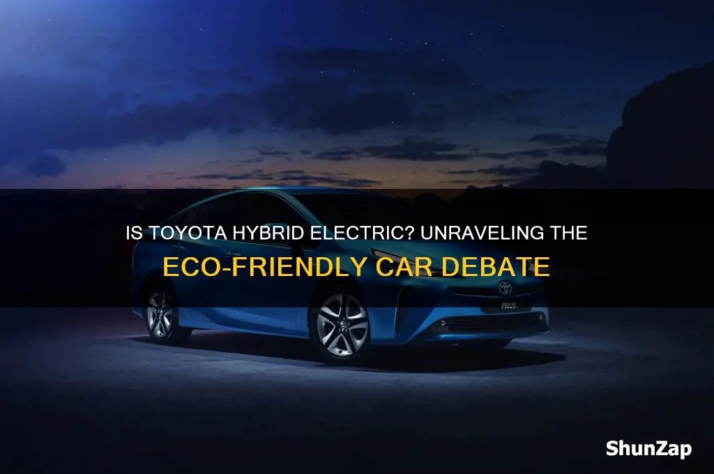 is the toyota hybrid an electric car