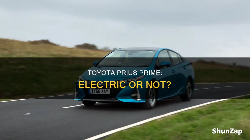 is the toyota prius prime all electric