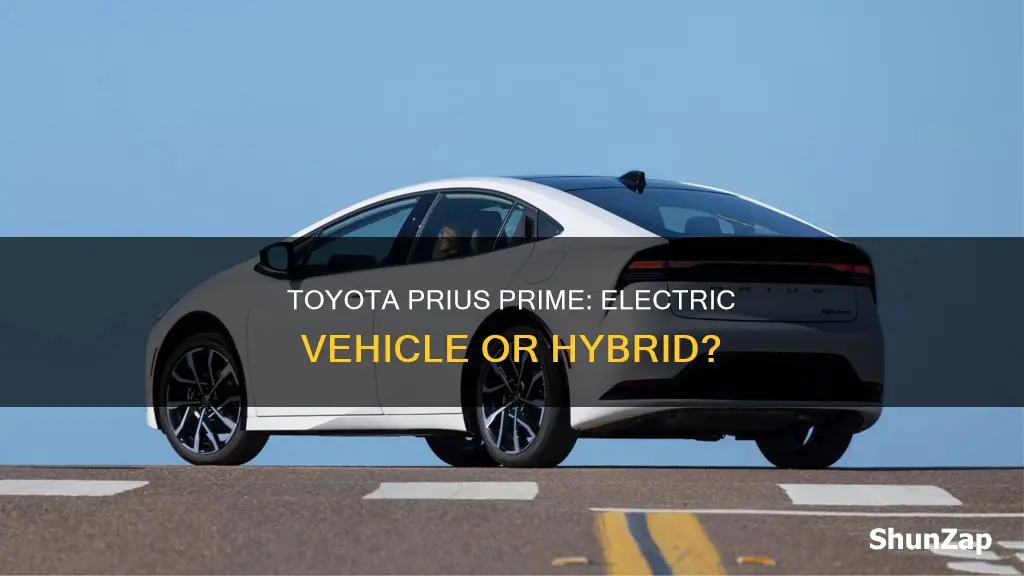 is the toyota prius prime an electric vehicle
