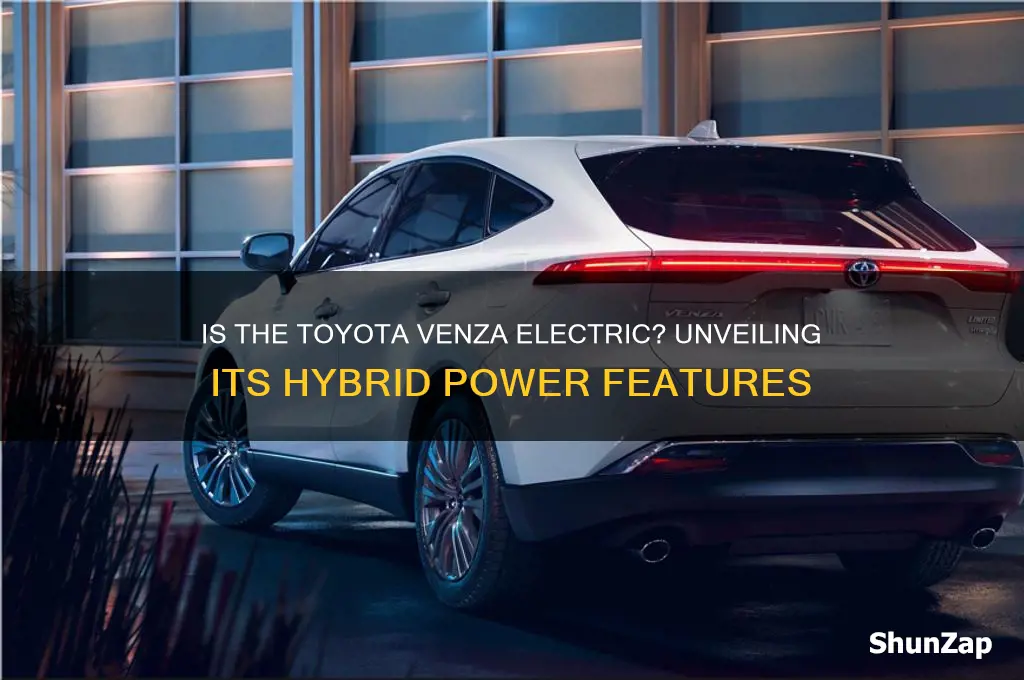 is the toyota venza an electric car