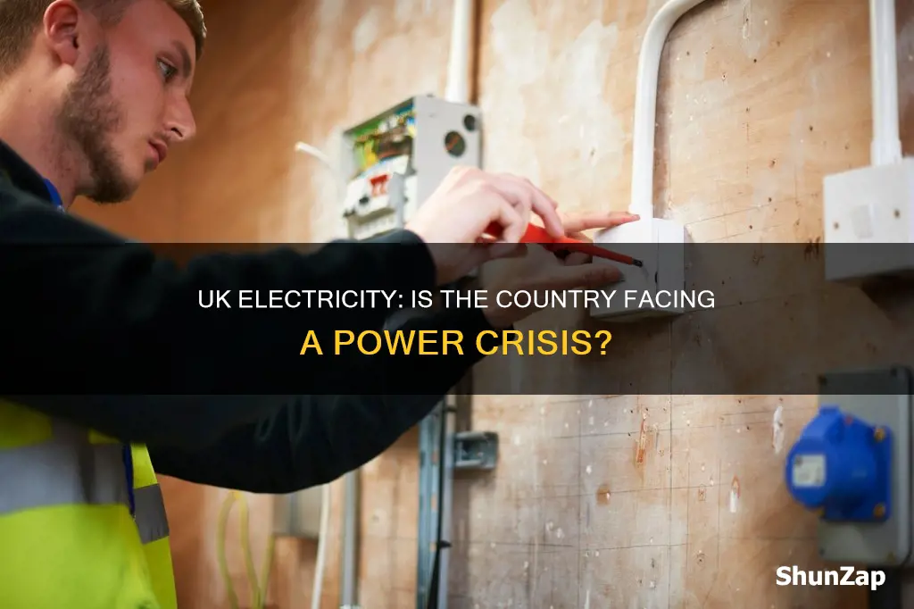 is the uk running out of electricity
