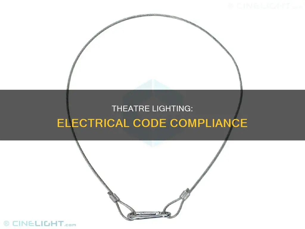 is theatre ligting covered by electrical code