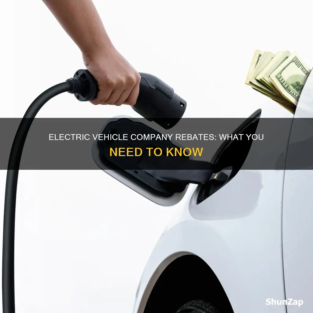 is their a company rebate for electric vehicles