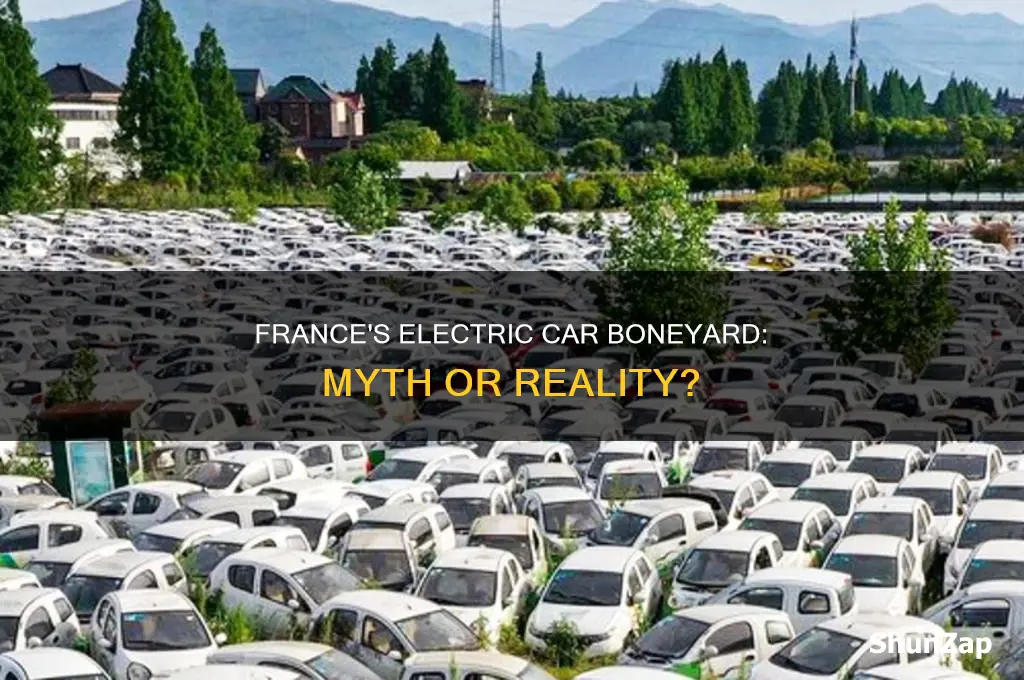 is there a boneyard of electric cars in france