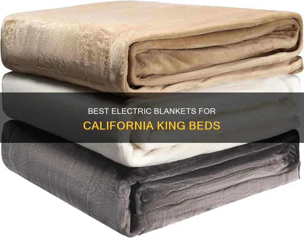 is there a california king electric blanket
