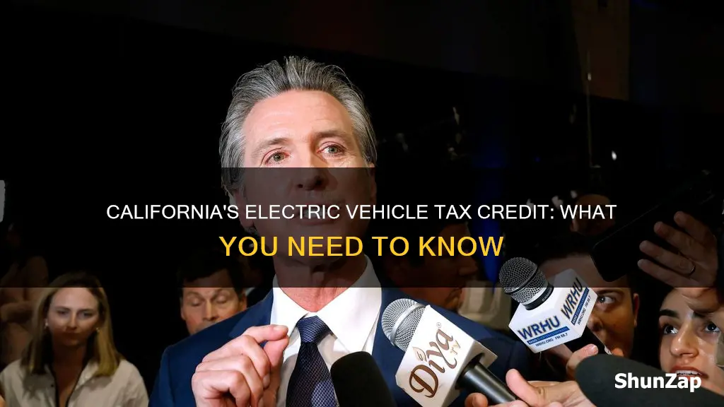 is there a california tax credit for electric vehicles