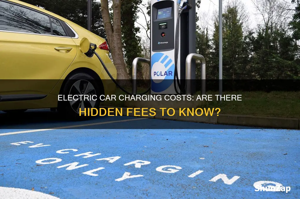 is there a charge for charging electric cars