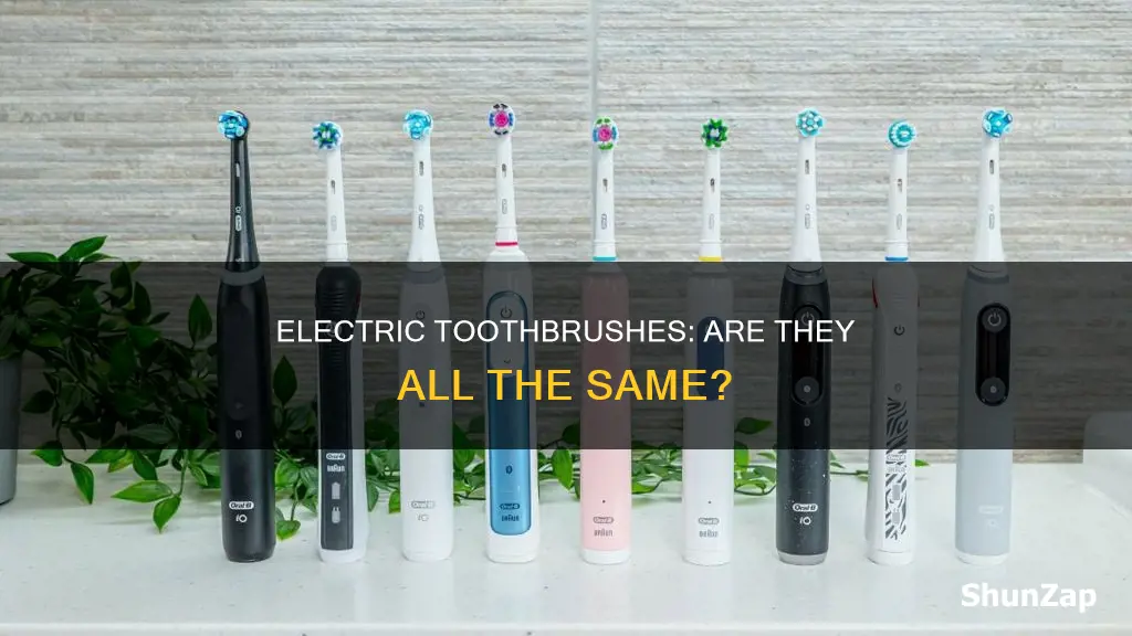 is there a difference between electric toothbrushes