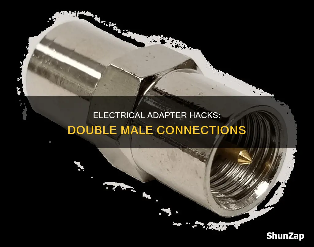 is there a double male electrical adapter