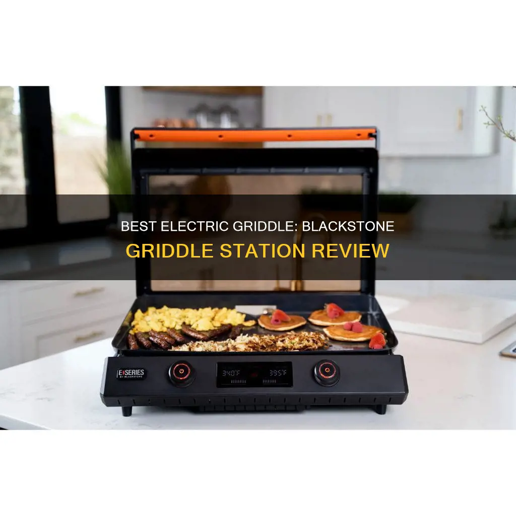 is there a electric blavkstone griddle station