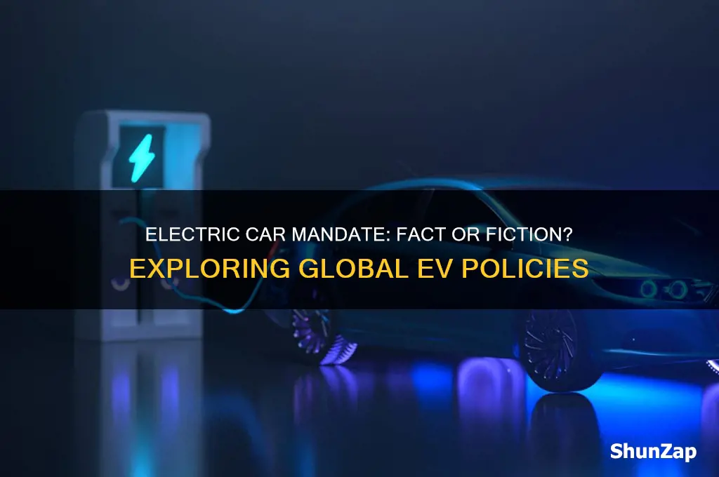 is there a electric car mandate
