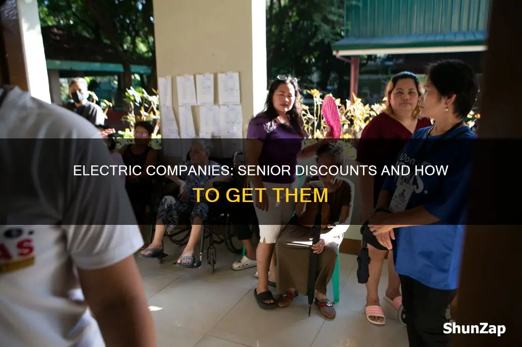 is there a electric company thats give seniors a discount