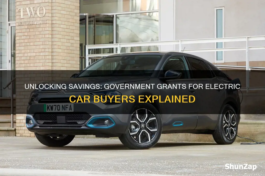 is there a government grant for electric cars