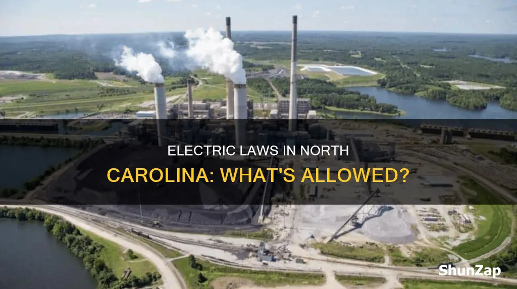 is there a nc law allowing electric