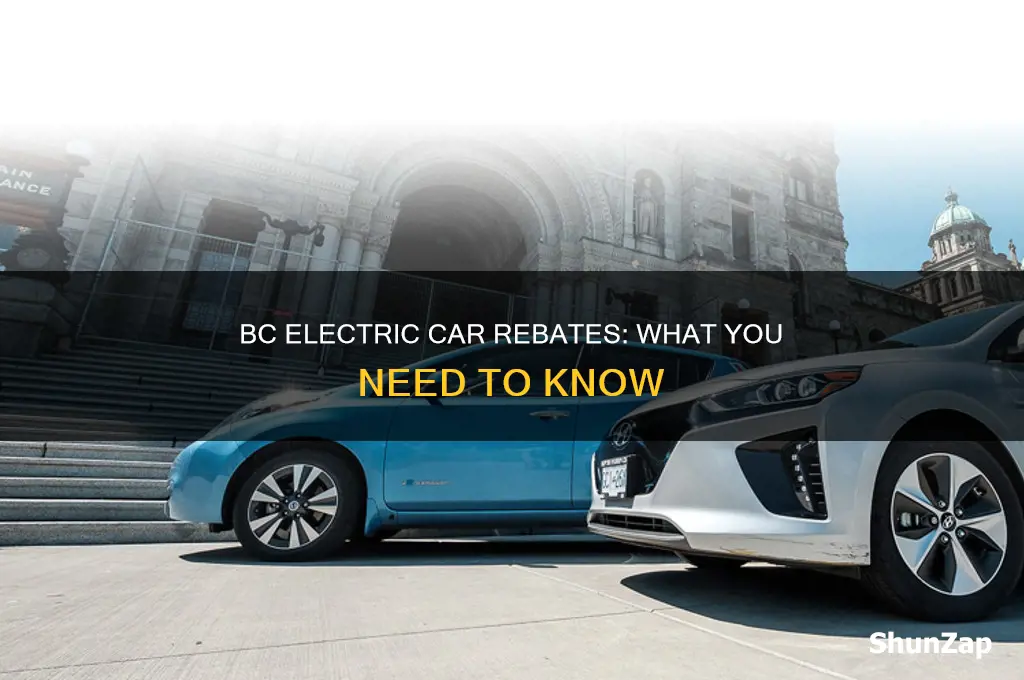 is there a rebate for electric cars in bc