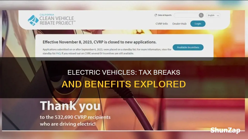 is there a tax break for electric vehicles