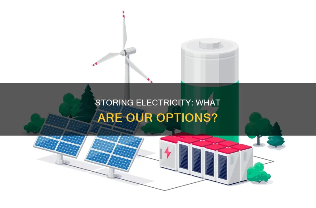 is there a way to store electricity