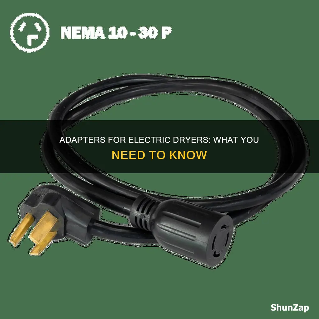 is there an adapter for electric dryer
