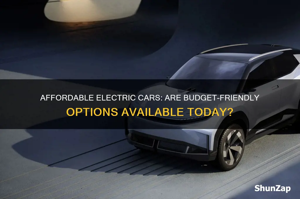 is there an affordable electric car on the market