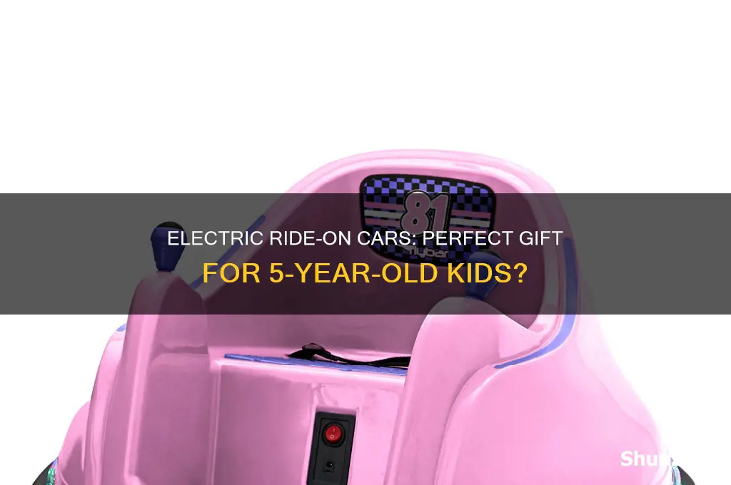 is there an electric car for a 5 year old