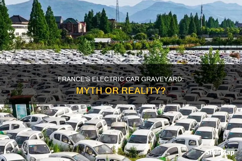 is there an electric car graveyard in france