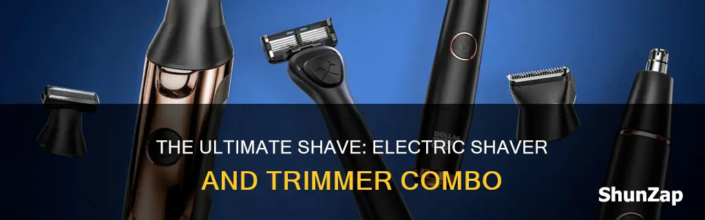 is there an electric shaver and trimmer
